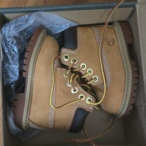 Toodler Timberland Wheat Nubuck Boots Gently Worn